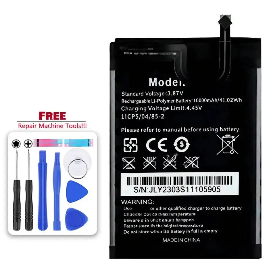 

10600Mah Environmentally Friendly Mobile Phone Battery For Oukitel WP23 S111 Lightweight