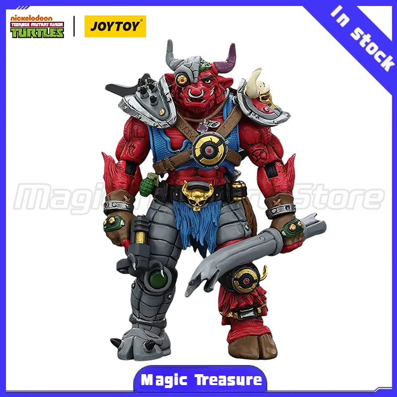 

【MT】JOYTOY 1/18 Action Figure TMNT-Groundchuck Model Toy Gift