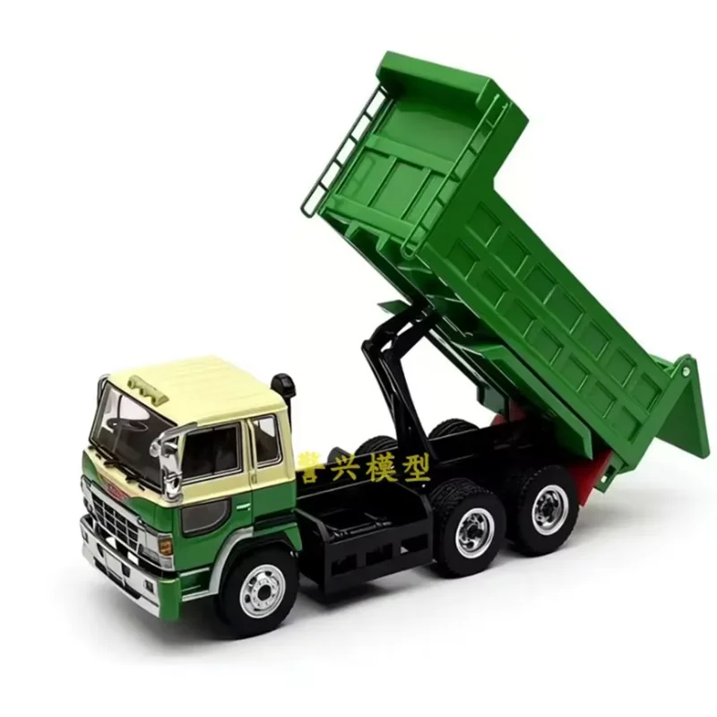 DBGT 1:64 Scale Hino Super Dolphin Alloy Dump Truck Model Adult gift Static finished decoration Desktop creative Souvenir Toy