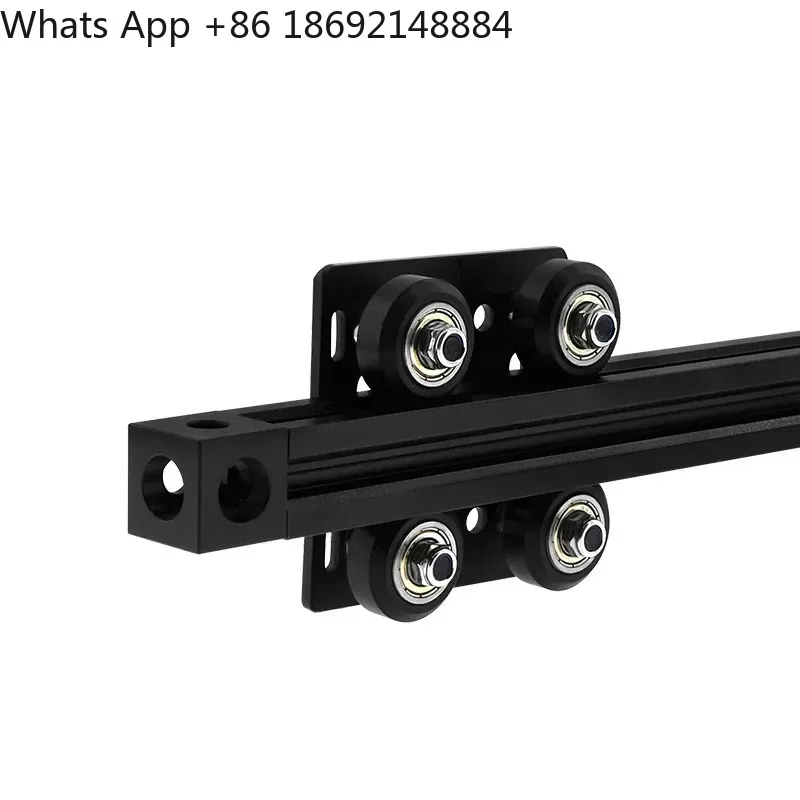 Construction Gantry Plate Skid for 3D Printer Accessories European Standard 2020 Aluminum Profile Size Wheel