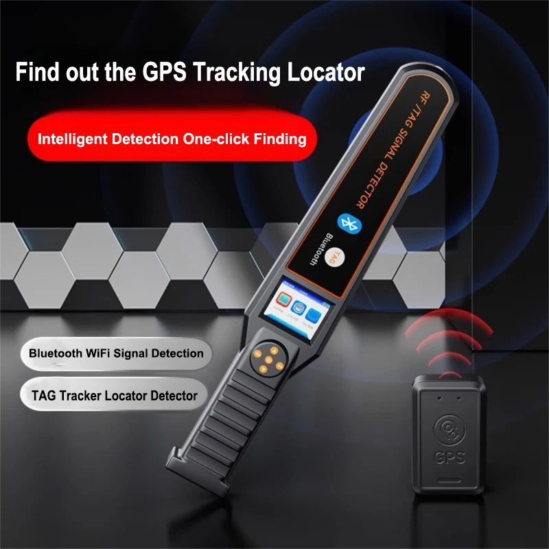 

Portable Handheld Spy Cameras Detector 50MHz-6GHz Spying Gadgets Device Scanner RF/TAG bluetooth wifi GPS Multi Signal Detection