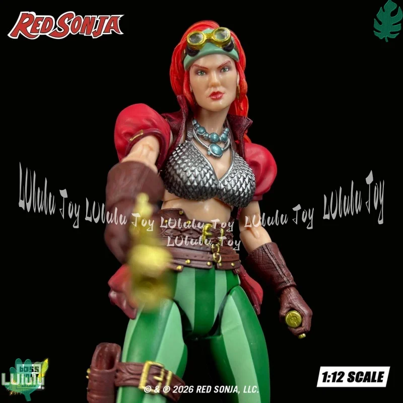 

Boss Fight Studio Action Figure Bfs 1/12 Scale Customized Steampunk Sonya Articulated Collectible Display For Adult Collectors