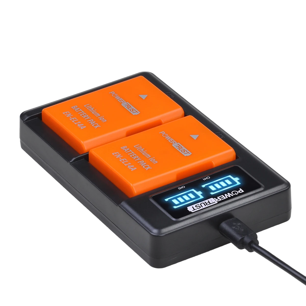 EN-EL14A EN-EL14 Battery and Charger for Nikon P7700 P7100 D5600 D5500 D5300 P7000 Df D3500 D3400 D3300 D3200 D3100 D5200 D5100