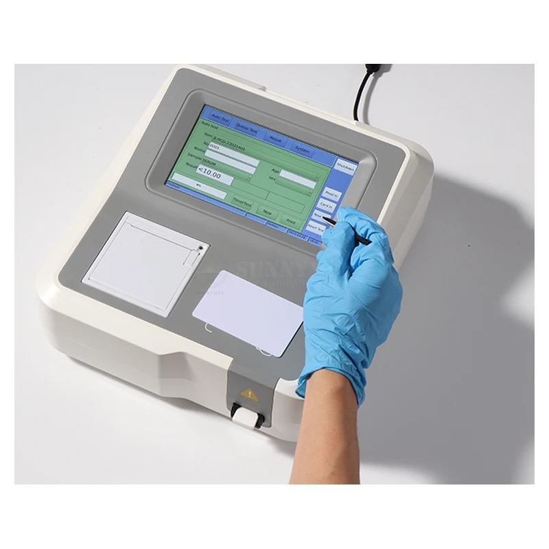 SY-B174M Cheap Price T3 T4 TSH HbA1C FIA Analyzer Immunofluorescence Analyzer for human