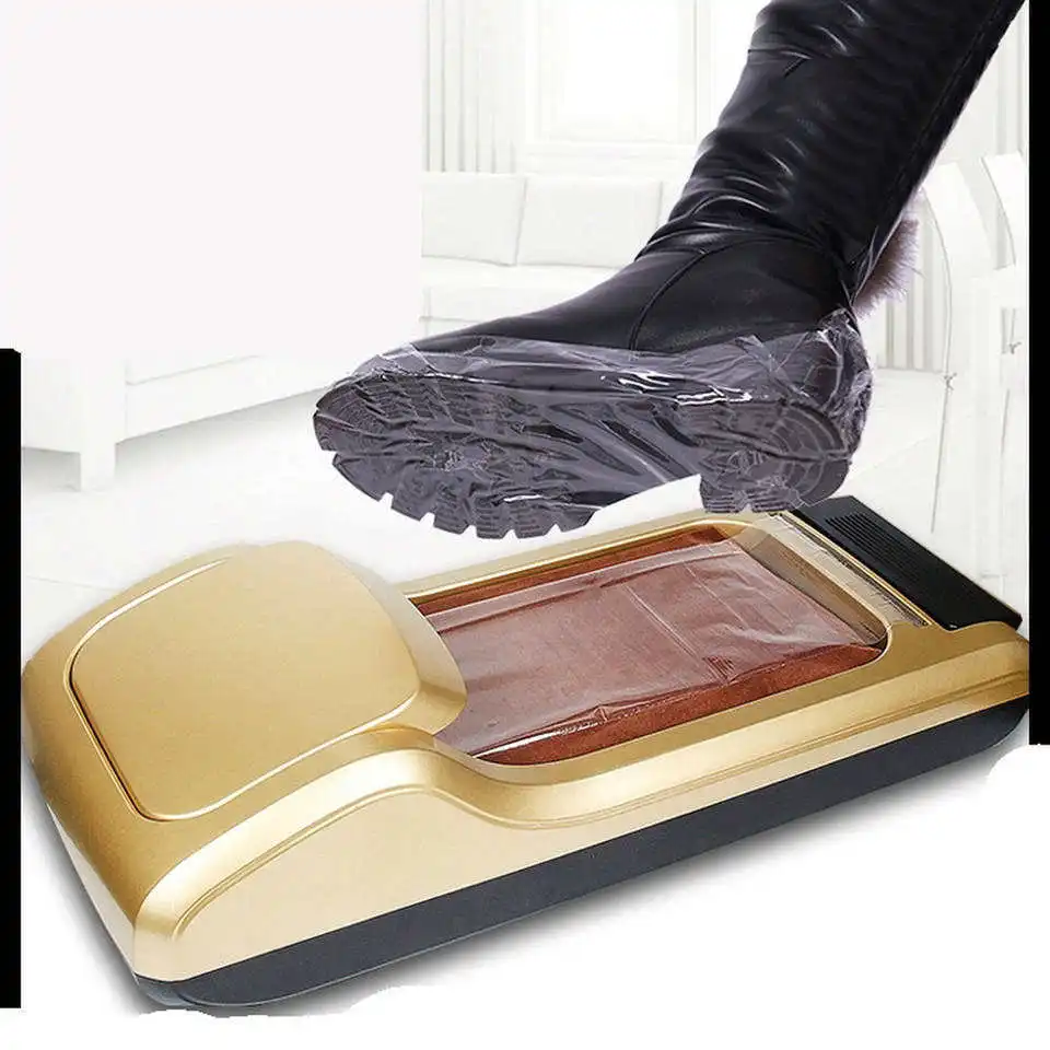 Semi Automatic Convenient Hygienic Shoe Protection Anti-Dust Film Dispenser Machine