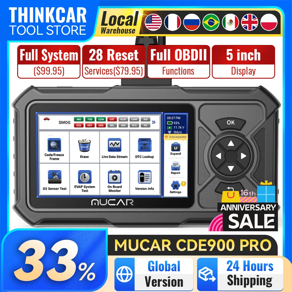 Mucar CDE900 Pro Di…