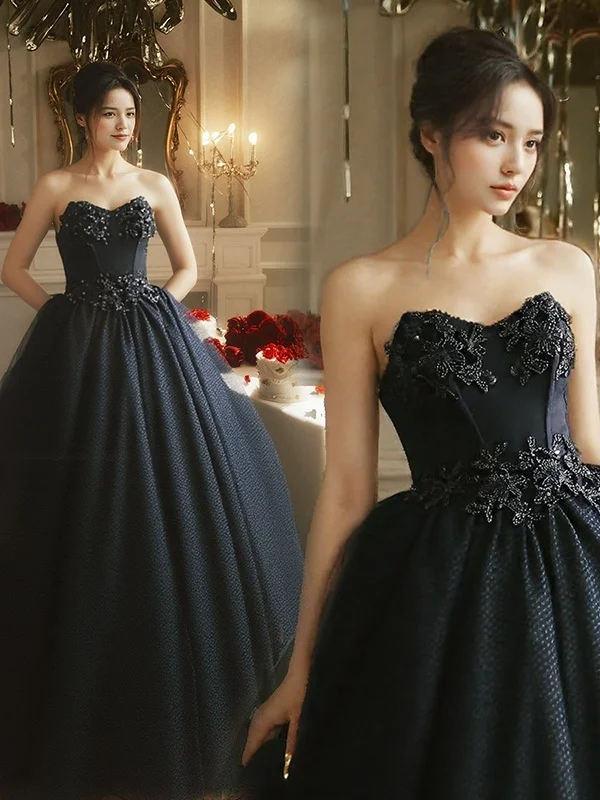 

Ele Bla Piano Performance Dr Birthday Art Exam Host Dinner Yearly Meeting Faionable Strapl Long Evening Gown