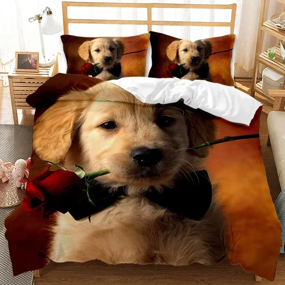 

Top Dog Duvet Cover Set French Bulldogs Bedding Set for Kids Teen Twin Size Puppy Pet Doggy Animal Polyester Quilt Cover