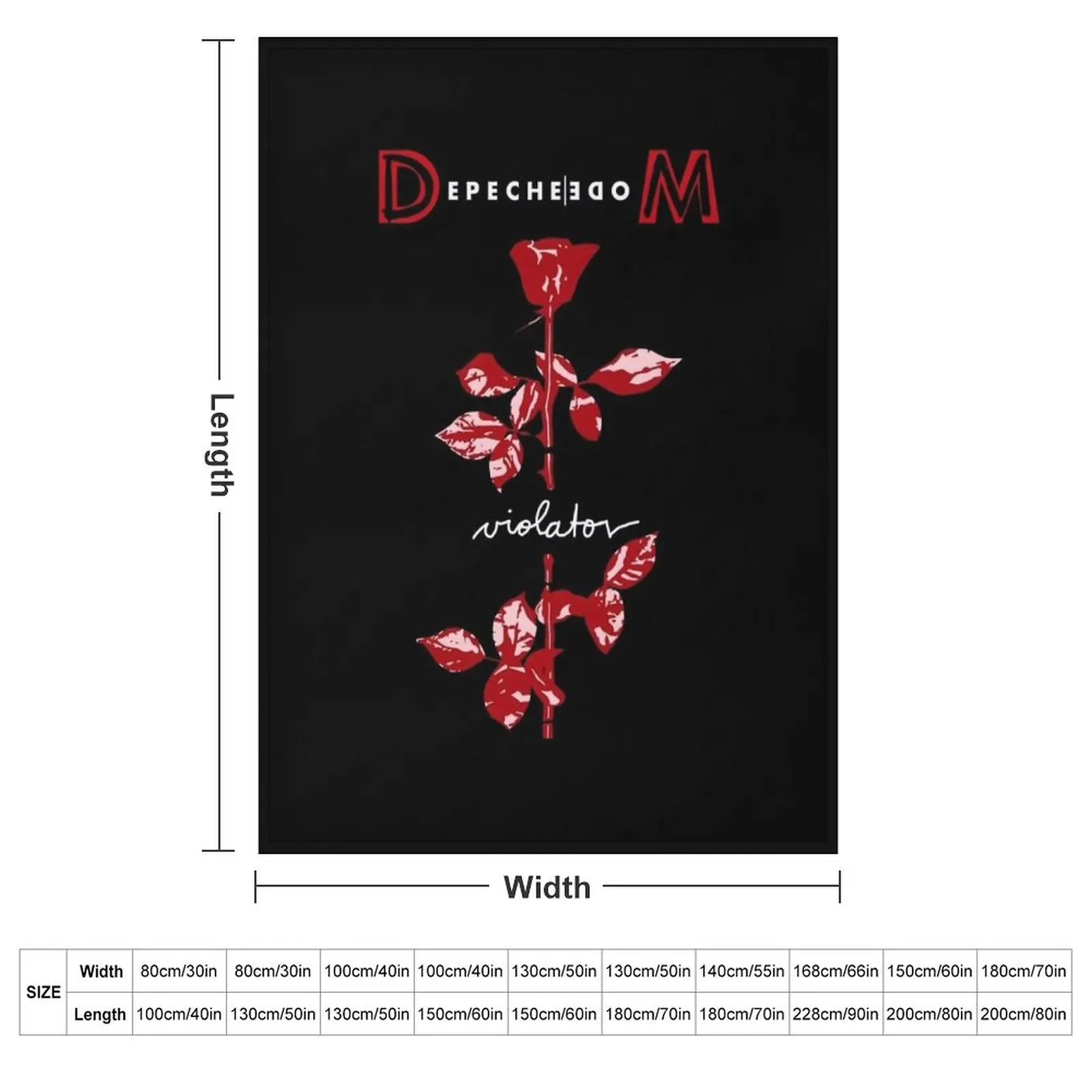 Violator....**Depeche-mode**Depeche-mode**Depeche-mode**Depeche-mode**Depeche-mode** Throw Blanket