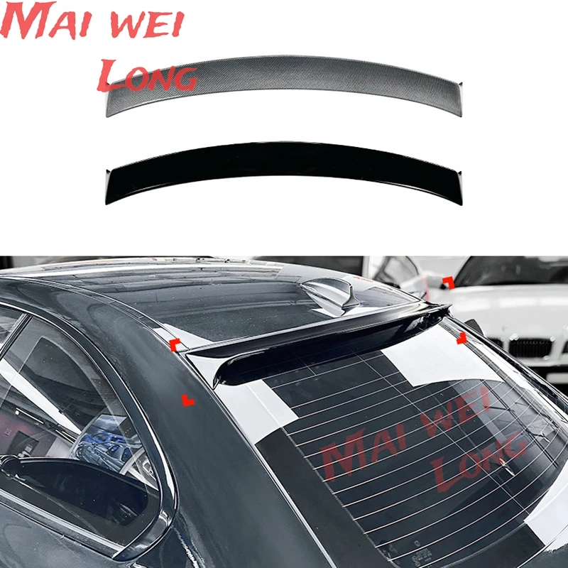 For BMW 1 Series E82 Coupe 120i M1 2008-2013 Car Tail Wings Fixed Wind roof Spoiler Rear Wing Auto Racing Trunk Wings