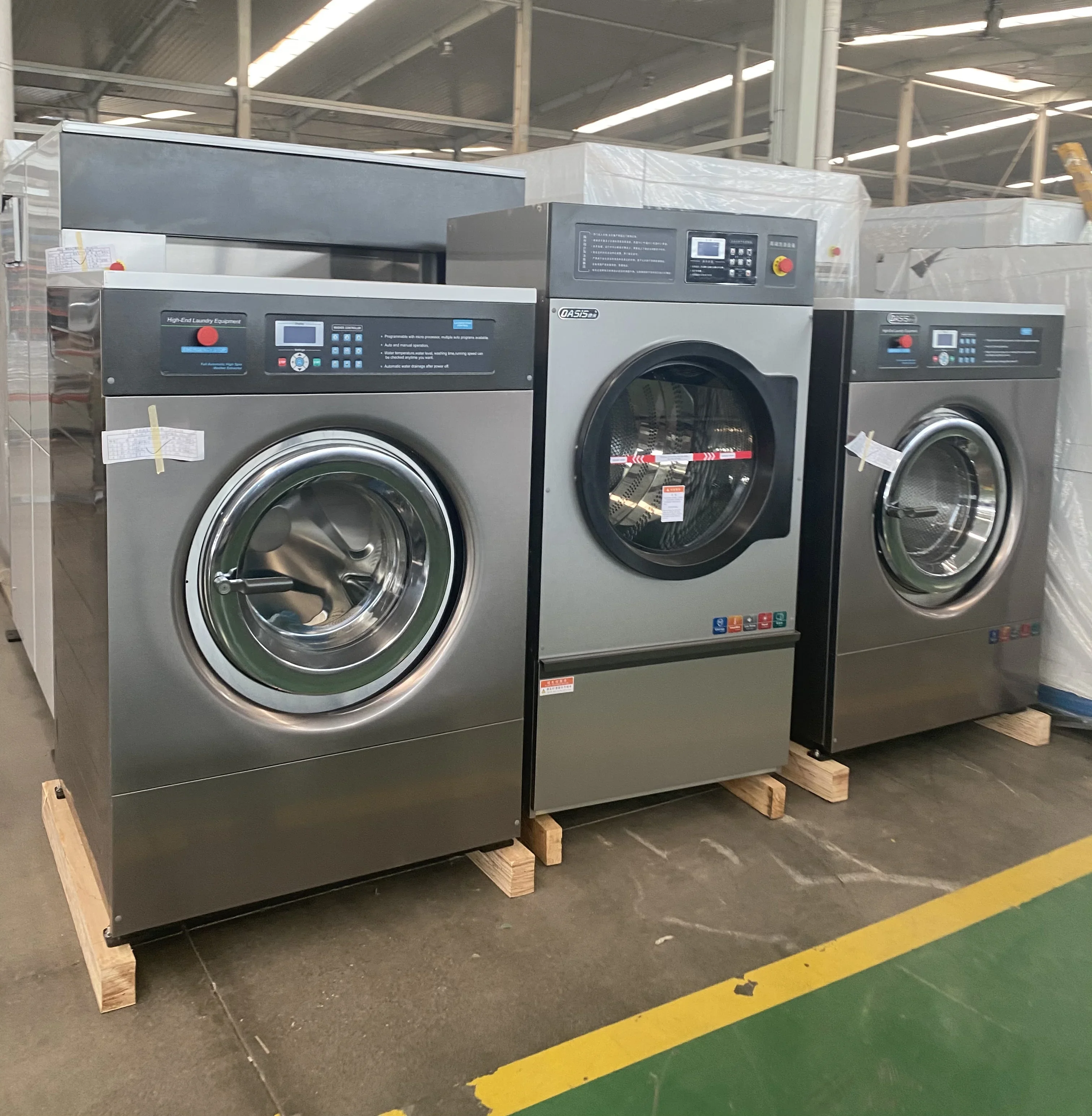 Fully Automatic 30kg Washing Machine Industrial Washing Machine Hard Mount Washing Machine for Laundry