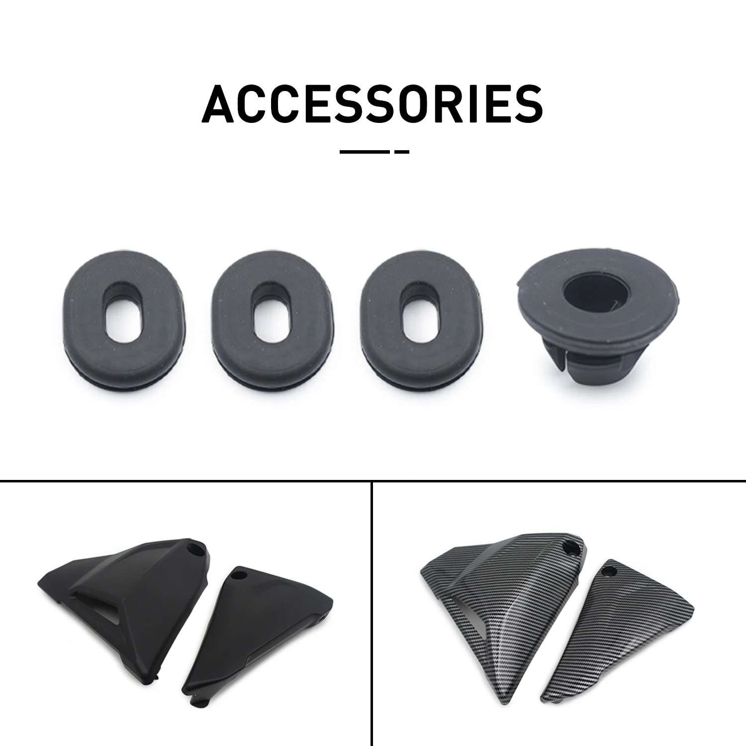 Battery Covers Rubber Gasket accessories moto For BMW R1200GS 2013-2019 R1250GS 2019-2023 R1200R K53 R1200RS K54 2015-2018