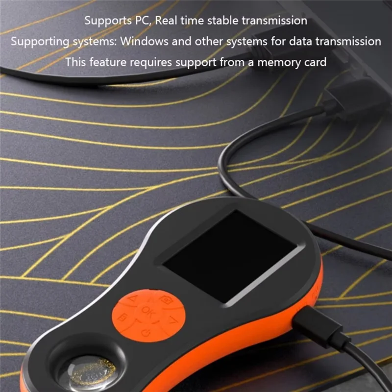 CYGJ-loupe numérique HD1080P 8 LED Microscope portatif 2.0 "écran IPS prendre des photos et des vidéos loupe pour vérifier les bijoux