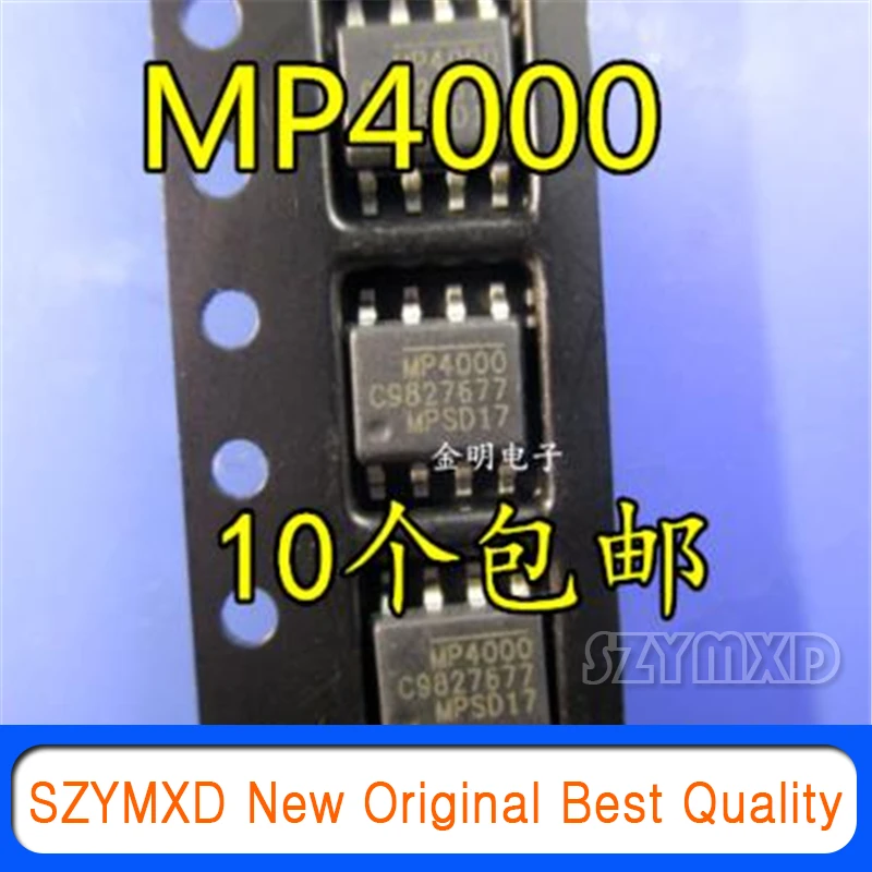 10Pcs/Lot New Original Offline high brightness white LED driver controller MP4000DS MP4000 SOP-8 package