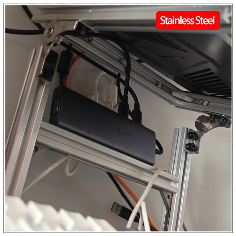 1Set Stainless Steel Damping Rotary Shaft Torque for Medical Equipment Adjustable Hinge Position Support