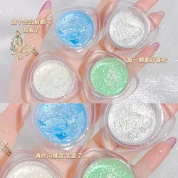 xixi Shine Galaxy Flowing Eyeshadow Portable Pearlescent Highlight Brighten Single Eyeshadow waterproof monochrome Eye Shadow