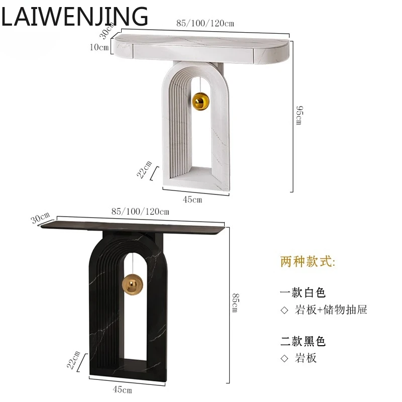 طاولة مدخل HLZ، ممر باب أمامي بسيط وحديث، خزانة مدخل لغرفة المعيشة الحديثة