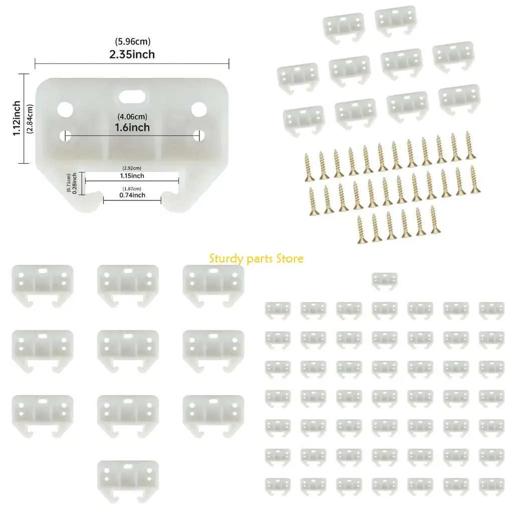 

97QC пластиковые направляющие для выдвижных ящиков, замена бесшумных направляющих для выдвижных направляющих, оборудование для