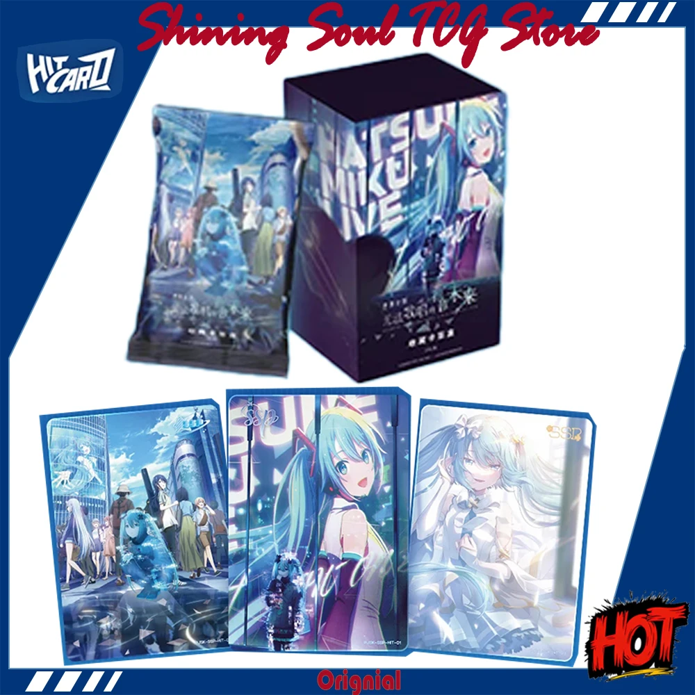 Genuine Hitcard Project SEKAI: Miku Who Cannot Sing Collectible Cards SSP - Melody Chapter Cards Exquisite Gift Original Box