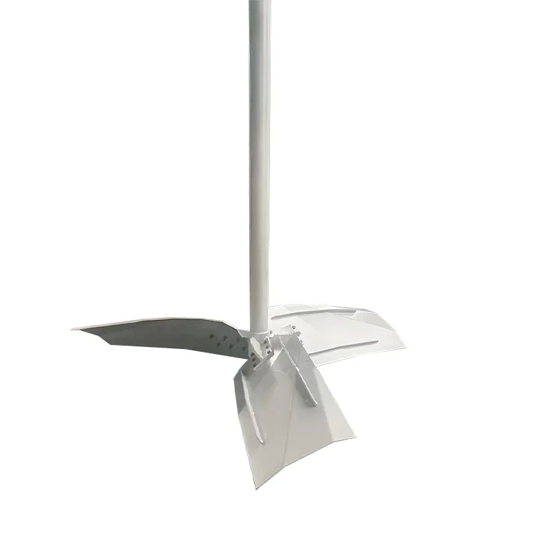 Vertical hydrofoil paddle mixer, sewage treatment equipment, stainless steel coagulation tank, flocculation tank