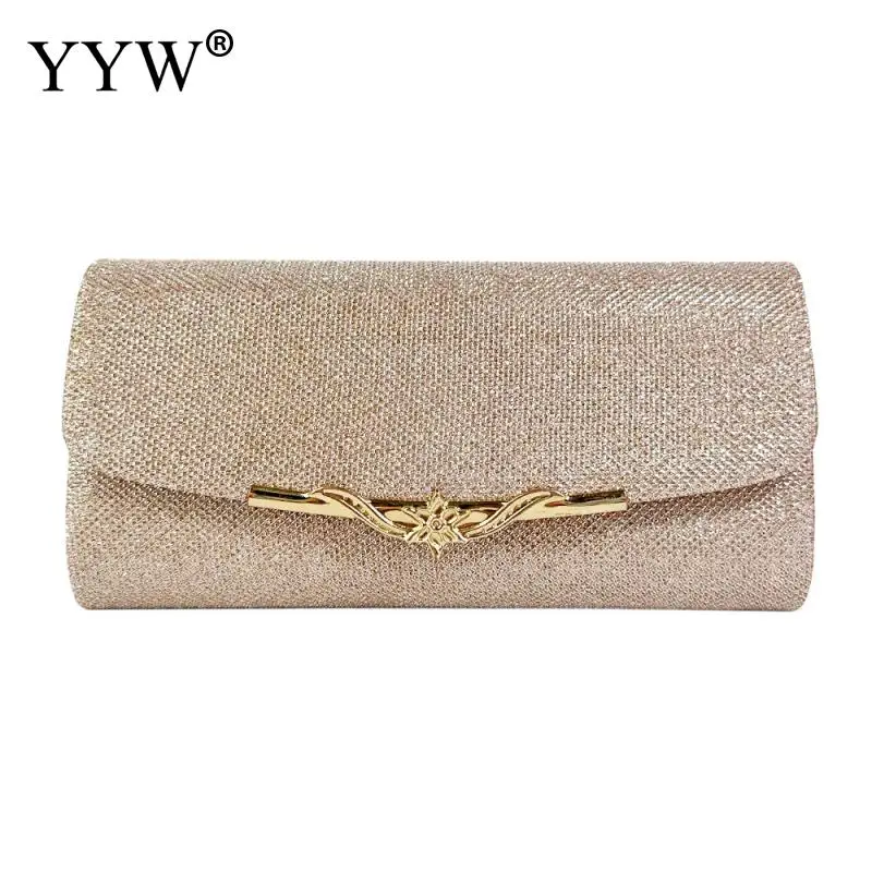 2032 New Fashion Women Evening Bags Satin Ladies Elegant Clutch Purse Shoulder Chain Wedding Party Handbags Bags Bolsa Mujer