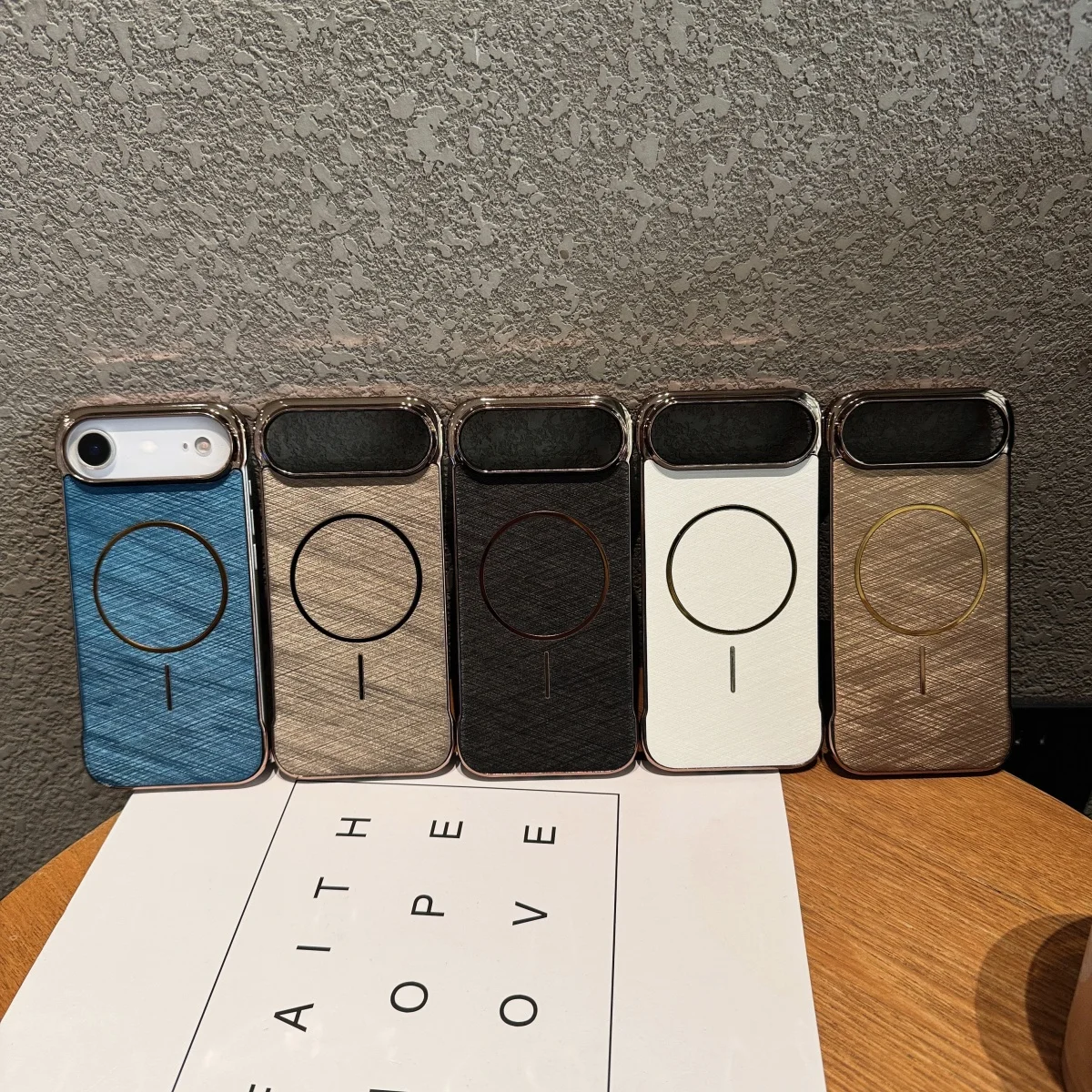 Magsafe 무선 충전 냉각 PC 커버 용 iPhone 17 Air Pro Max 용 전기 도금 경계선없는 자기 금선 전화 케이스 썸네일 6