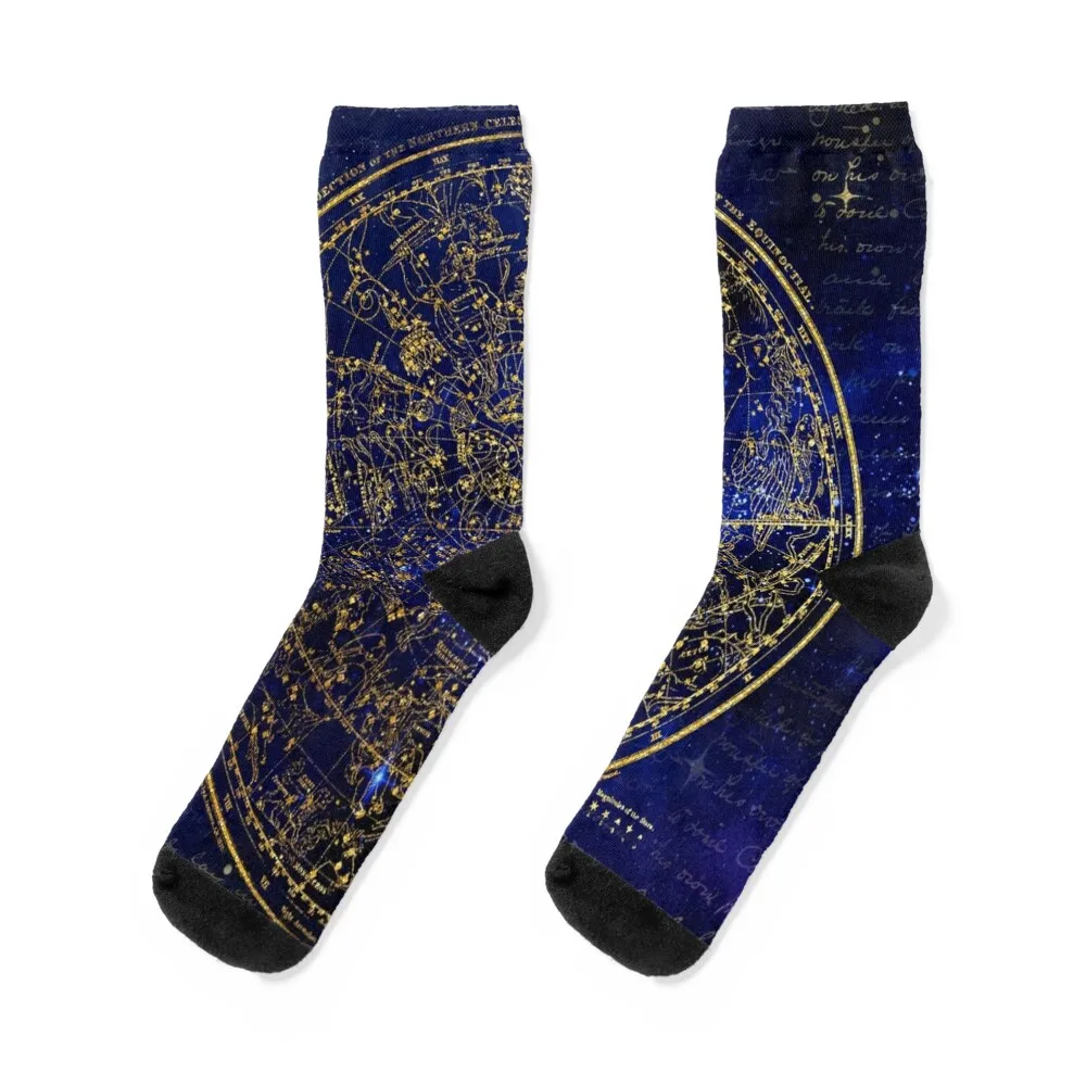 

Northern Hemisphere Constellations Star Map Socks Toe sports cute sport funny sock Socks For Men Women's