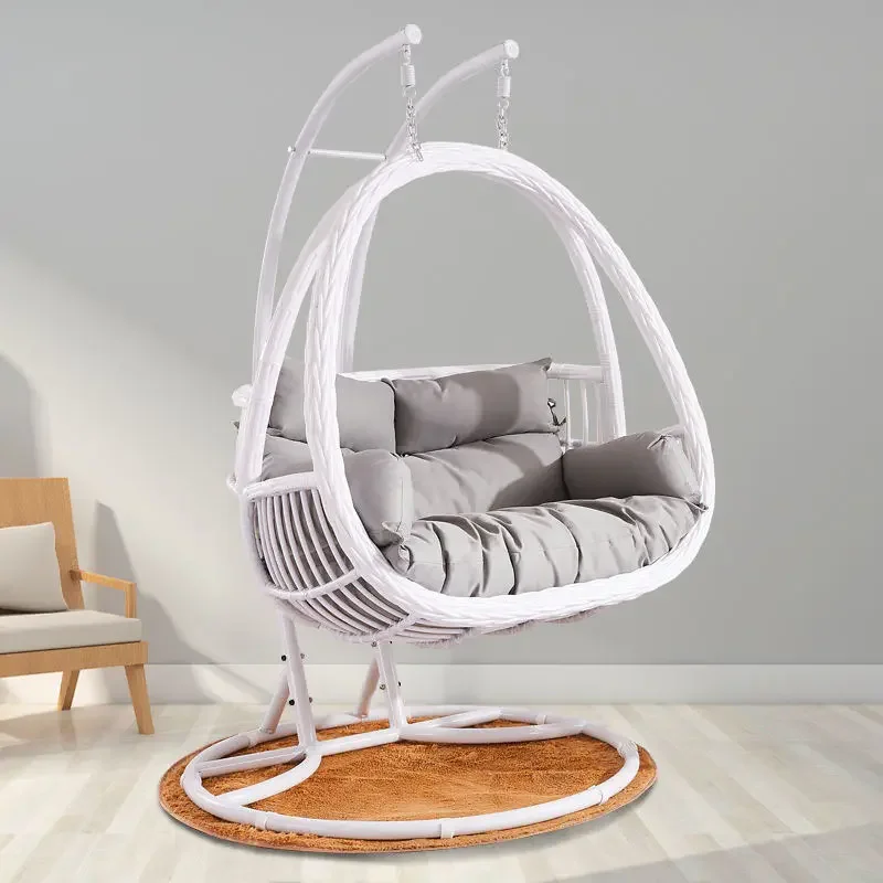 Indoor Egg Swing Chair With Stand Guangdong Outdoor Patio Swing Hanging Chair