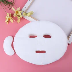 100pcs/lot Disposable Face Mask DIY Soft Non-toxic Pure Facemask Sheet Beauty Tools Breathable Cotton Face Mask Sheet Paper New