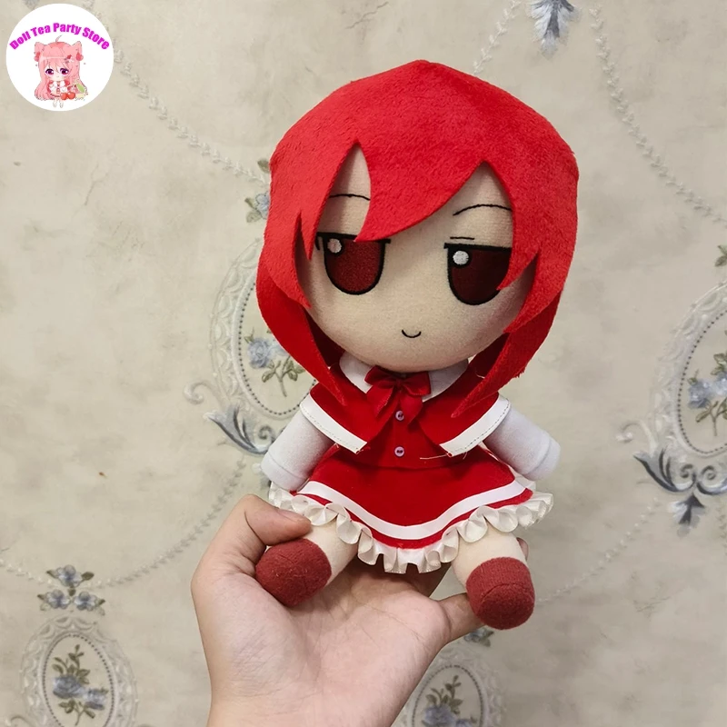 

Okazaki Yumemi Touhou Project Fumo кукла плюшевая сидячая поза игрушки аниме 20 см милое платье подушка подарок на Рождество и день рождения