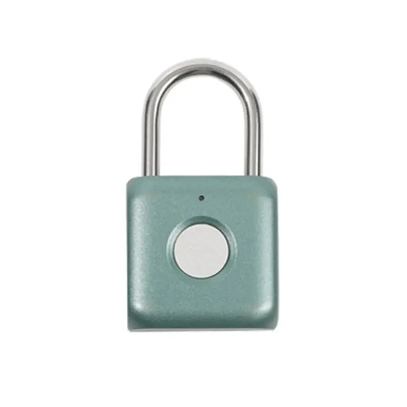 TIAGO M1 Portable Fingerprint Identification Padlock Smart Keyless Lock Rechargable Luggage Cabinet School Gym Locker