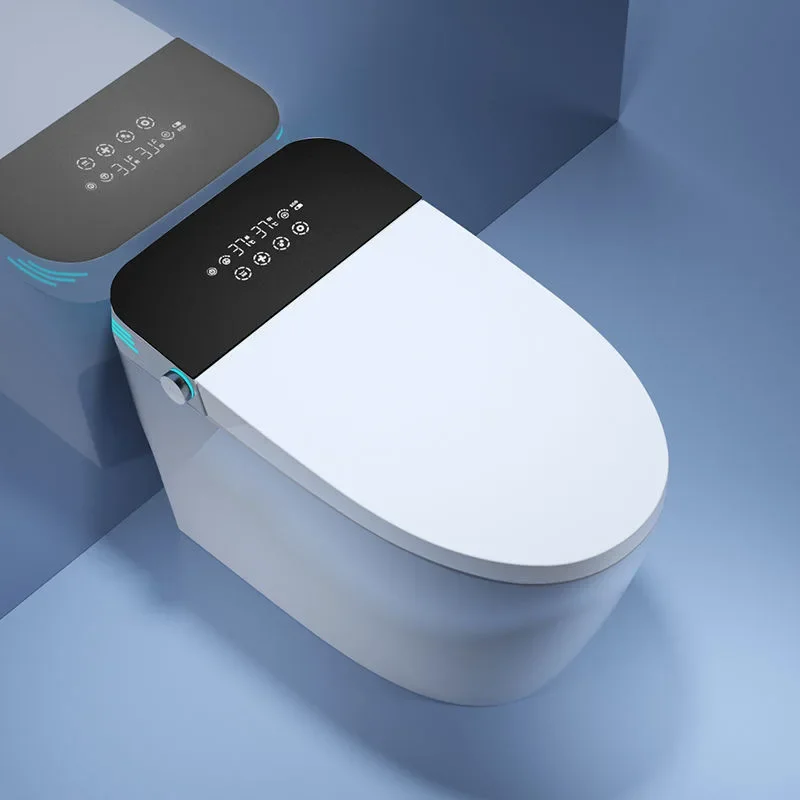 Small-sized smart toilet without water pressure limit short integrated deodorizing and water-saving smart toilet