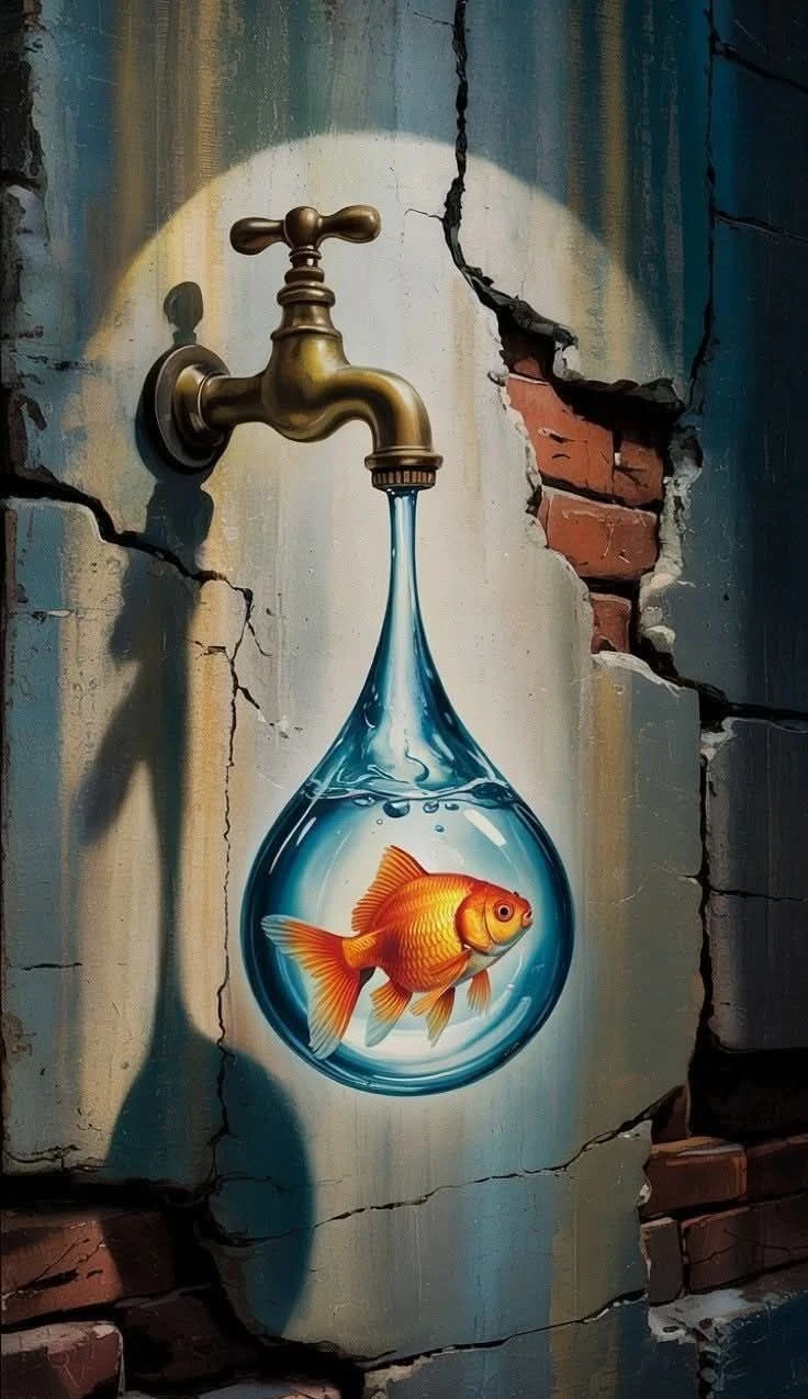 

Пазлы «Рыбки в капле воды» 500/1000/1200/2000 элементов, семейные развивающие игры для игровой комнаты, спальни, подарок, декор для дома