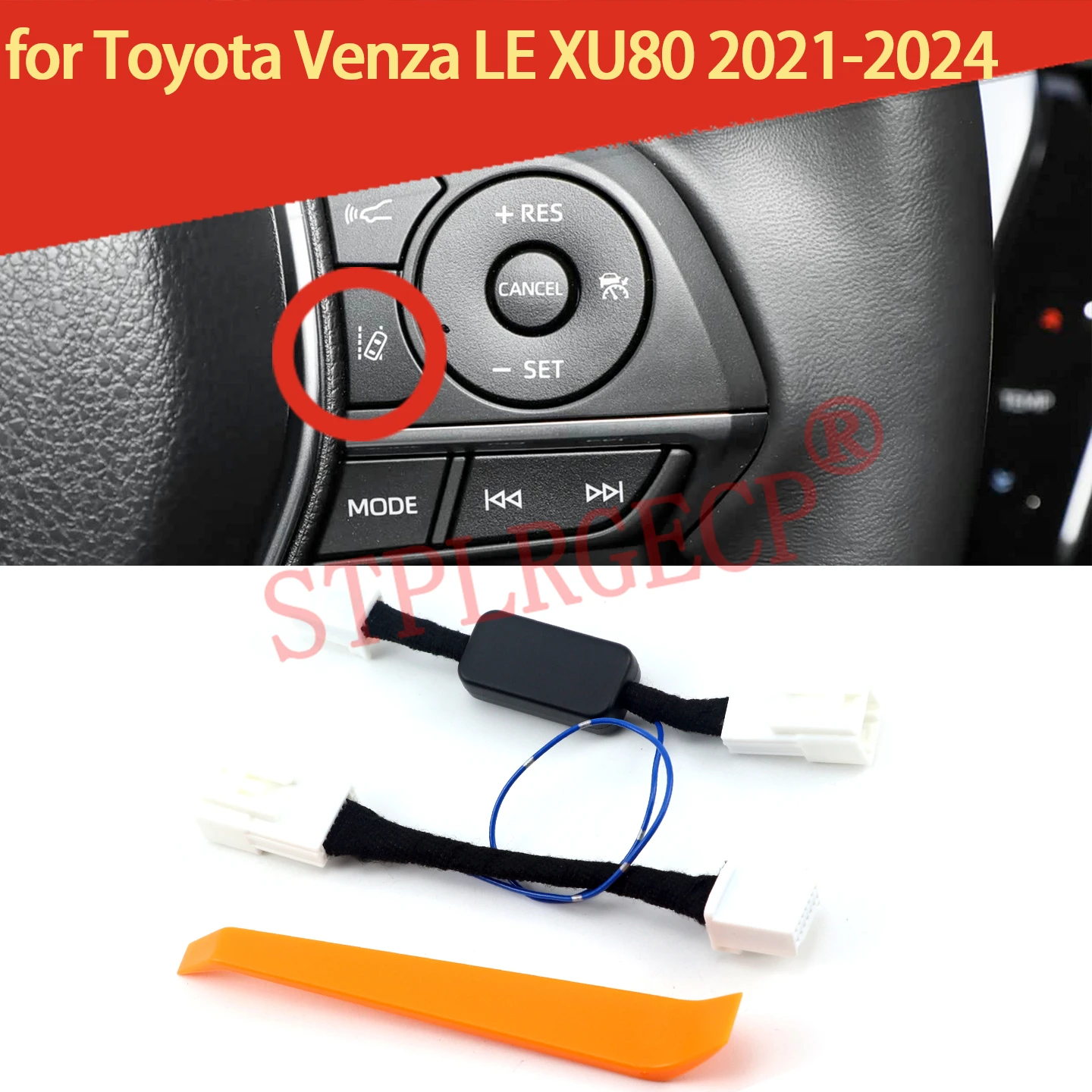 Lane Keeping Assist Auto Close Cable for Toyota Venza LE XU80 2021-2024 Plug and Play Smart LTA LDA Default Off Harness