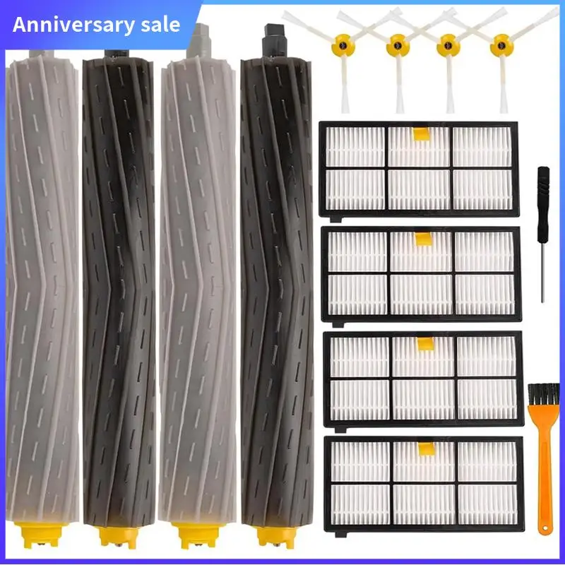 

Replacement Parts Kit For Irobot Roomba 800 900 Series Vacuum, 805 860 870 871 880 890 960 980 985 Vacuum Cleaner