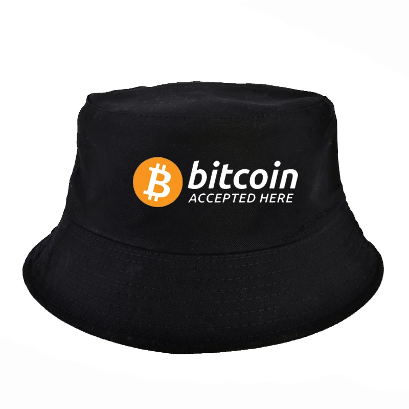 

Bitcoin Logo Unisex Fisherman cap Vintage Outdoor All Seasons Travel Adjustable Fit Sun bucket hat Gorra