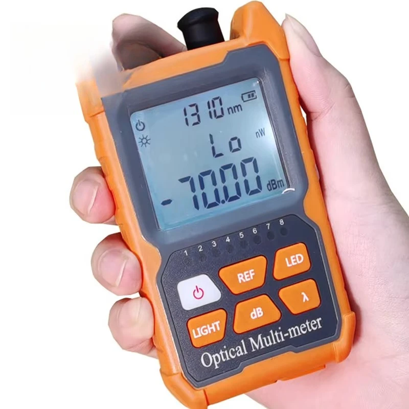 3 in 1 Optical Power Meter Visual Fault Locator Network Cable Test WF1211 Optical Fiber Tester Optical Power Meter Usb Charge