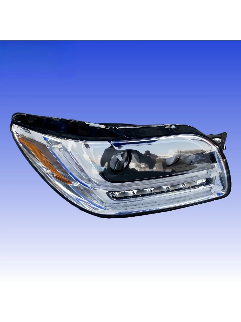 For Lincoln Navigator Headlight Assembly Navigator Car Light Left Right Original US Version LED Headlamps 2018-2021