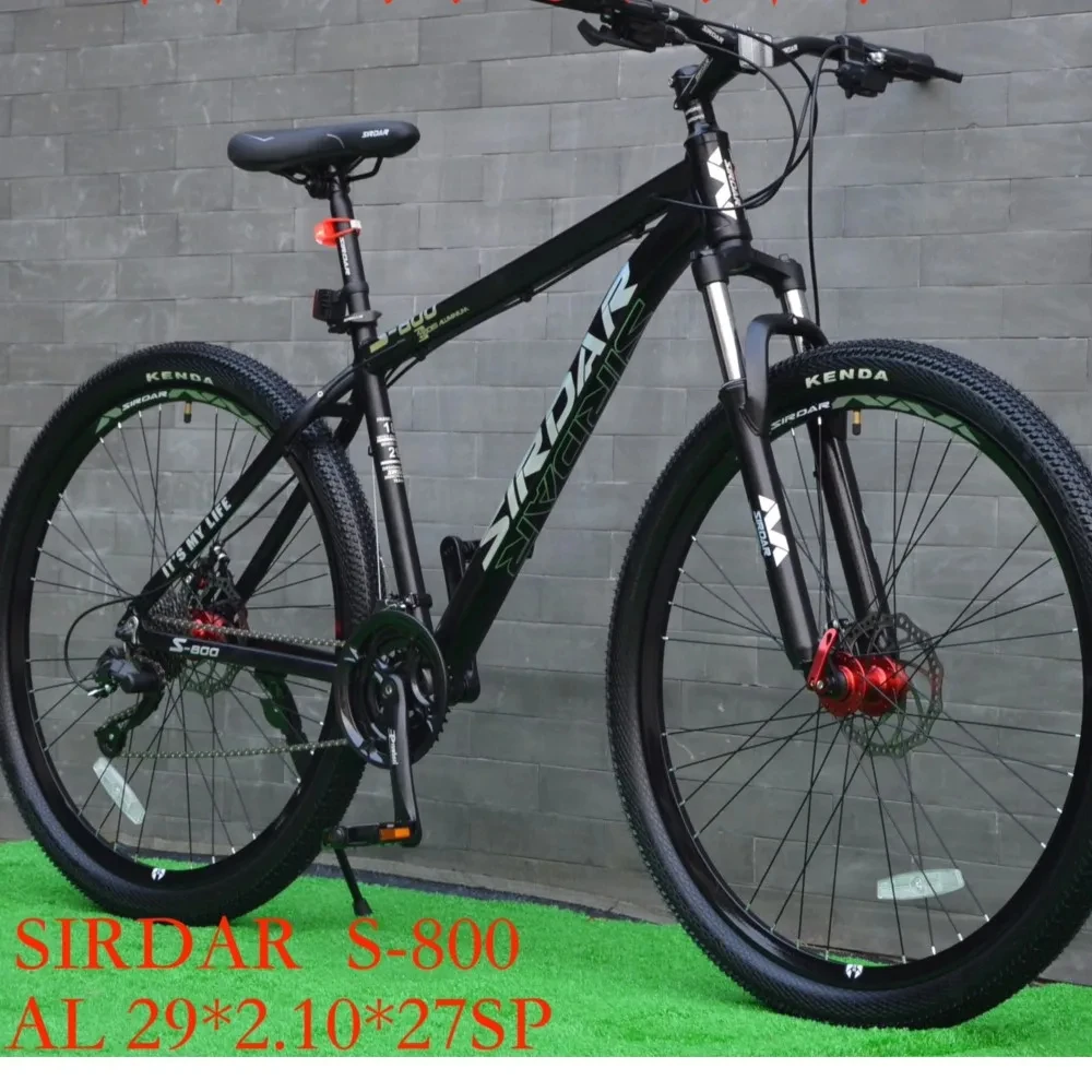 29 inch Aluminum Alloy Mountain Bike 27 speed Internal wiring variable speed Lockout Fork off-road MTB Bicycle aldult student