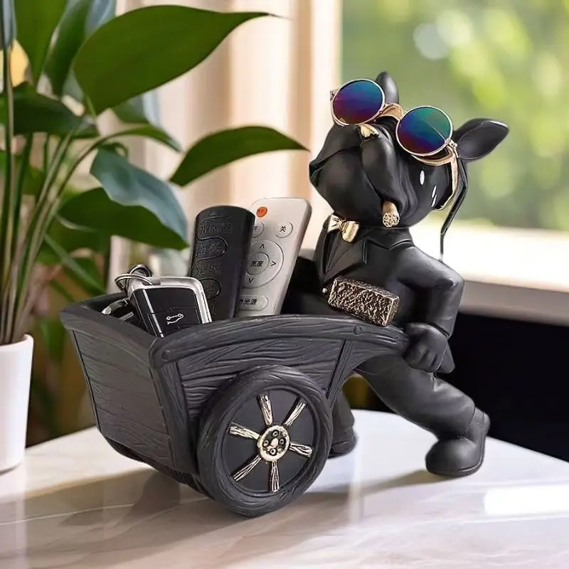 Nordic Home Decoration Key Storage Sculpture Living room Office Decorative Ornament Vintage Collectible Craft Deskt Decor