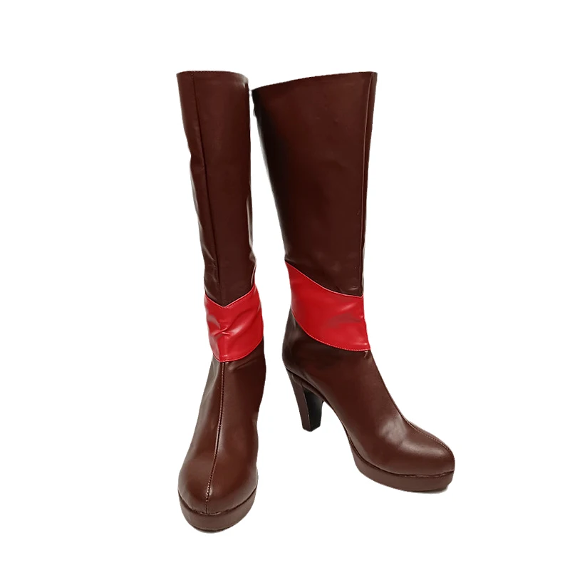 Hazbin تأثيري فندق ALASTOR تأثيري أحذية أحذية الكبار الرجال النساء هالوين حذاء أحمر أنيمي تأثيري