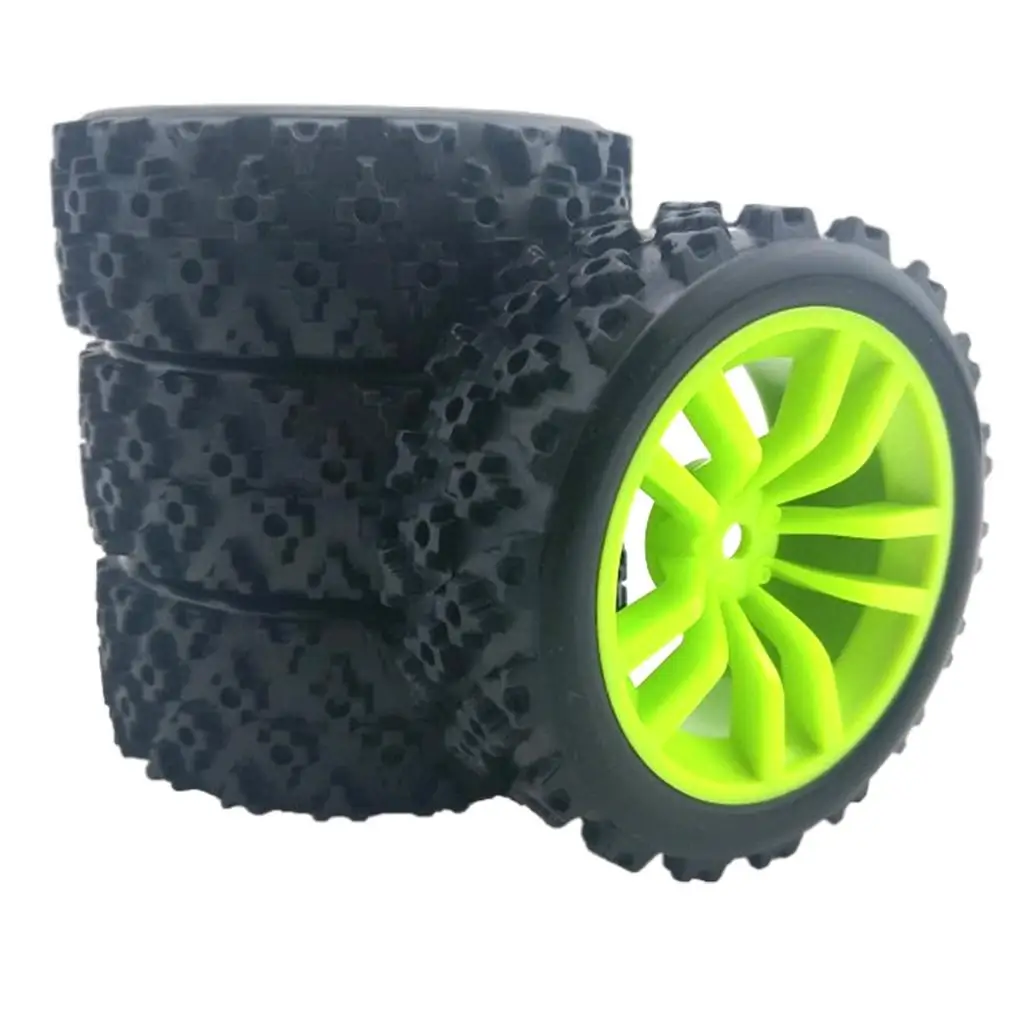 12mm Hex Rubber Tires for Wltoys 144001 124018 HSP 1/10 1/14 1/16 1/18 RC Model Buggy Accessories