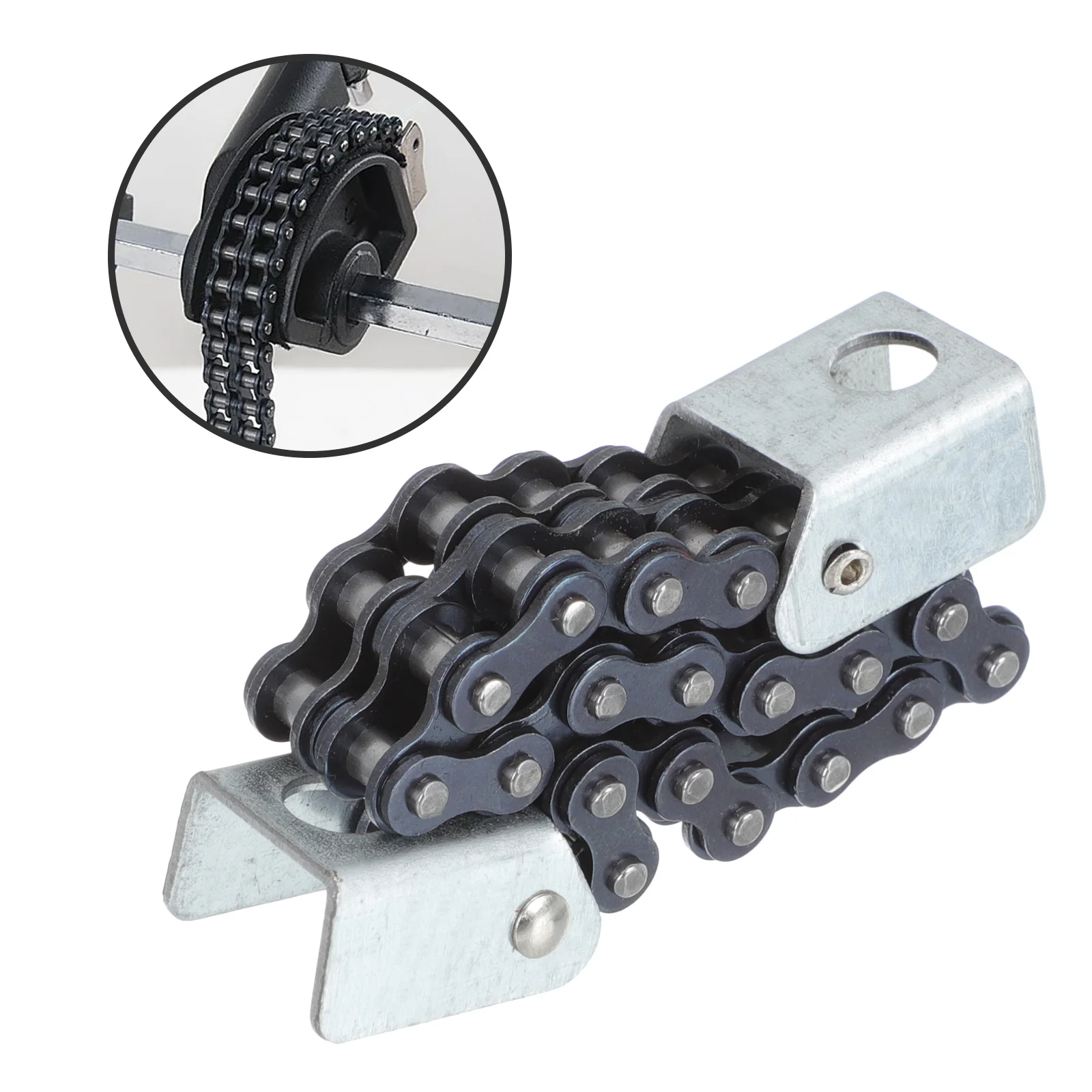 

Double-chain Hammer Drum Pedal The Bass Kick Pedals for Musical Instruments Replacement Kit