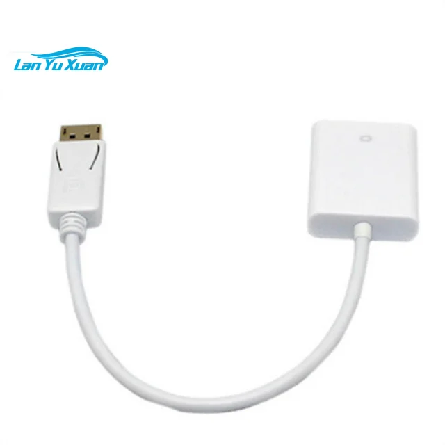 2PCS DTECH HD Mini Display Port To HDMI Cable 20cm 1080p DP To Hdmi Cable For Printer Scanner Laptop