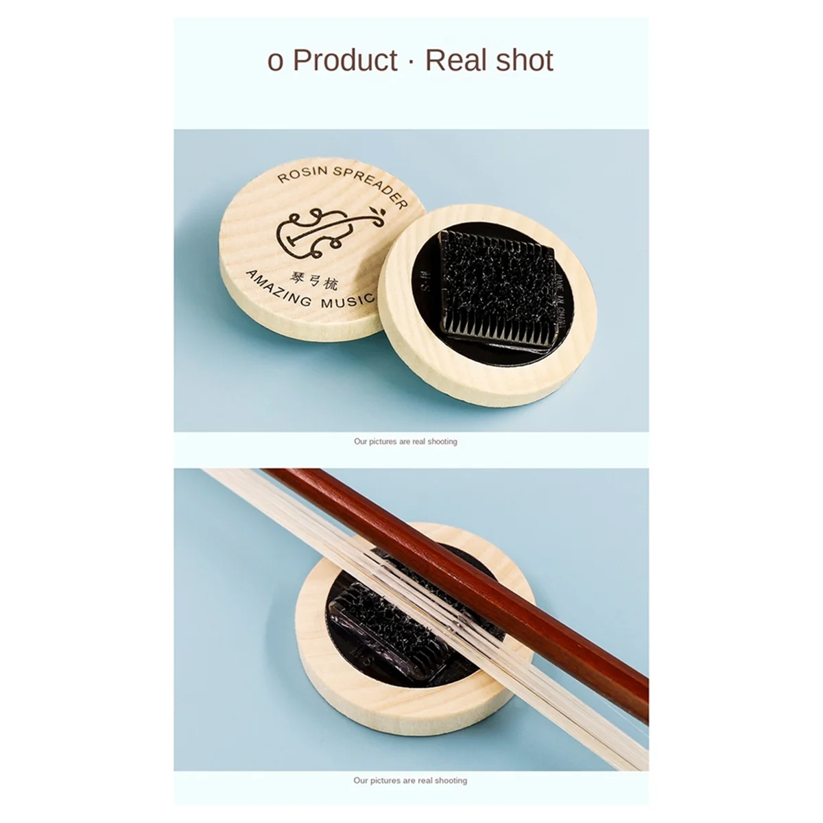 A71P القوس مشط الكمان القوس الشعر دائم DIY Erhu القوس فرش تحسين لهجة #5