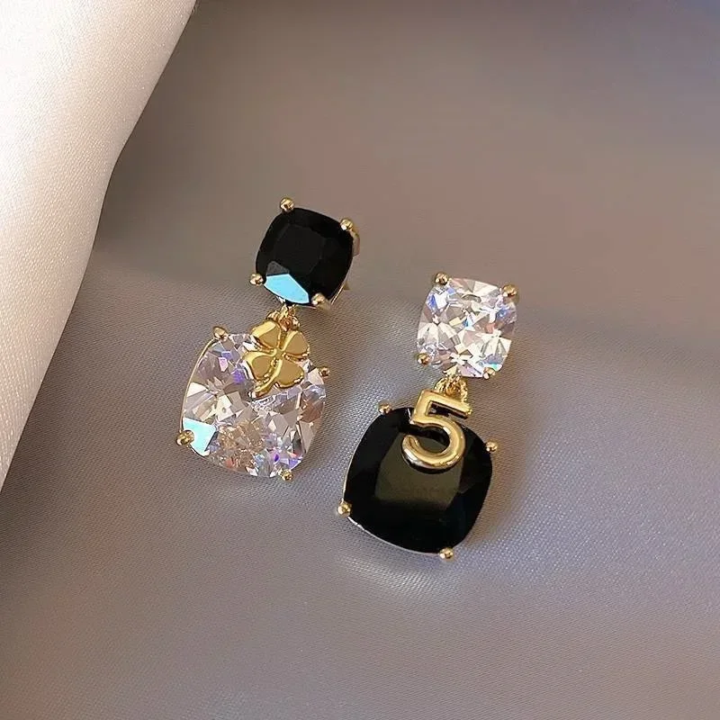 

Изысканные серьги-подвески от люксового бренда Clover, модные женские элегантные украшения, подарки для свадеб, банкетов, праздников