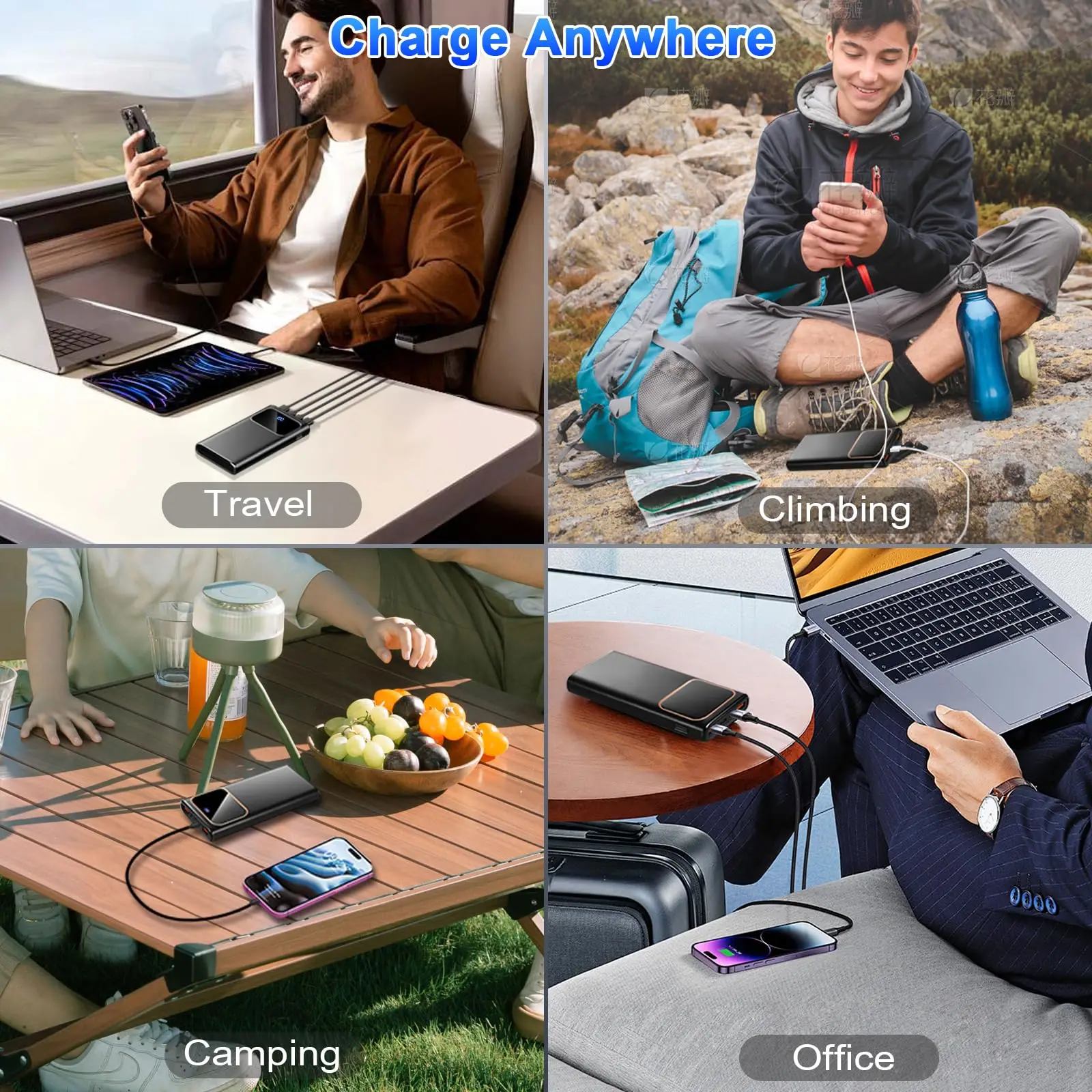 بنك الطاقة المطور DY202 بقدرة 20000 مللي أمبير في الساعة | 22.5 واط PD3.0 QC4.0 شحن سريع | شاشة LED 2In 3Out توافق عالمي #6