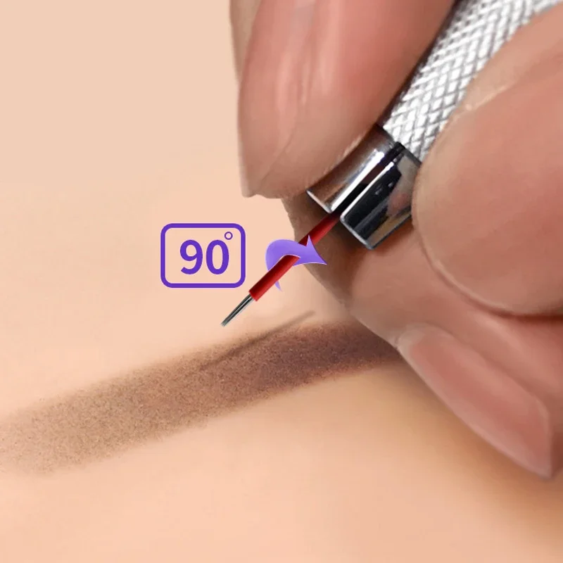 50pcs Microblading Shading Needles Shader Blades Tattoo Fog 3D Eyebrow Aiguille Permanent Makeup Agujas R3 R5 R7 R9 R17 R19 R21