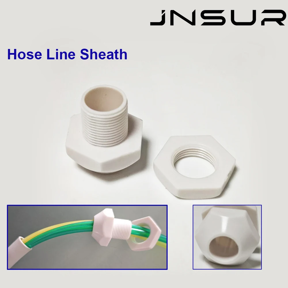 JNSUR Dental Handpiece Hose Line Sheath Handpiece Tube Cover Handpiece Hose Cover Hose Fixation Dental Unit Plastic Spare Parts