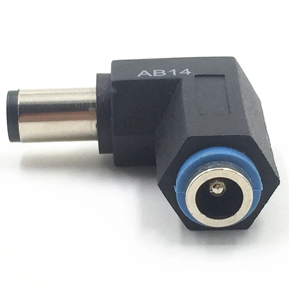 90 stopni DC 5,5 x 2,5 mm żeńskie do 7,4 x 5,0 mm męskie złącze zasilania DC Adapter Laptop 5,5 * 2,5 żeńskie do męskiego 7,4 * 0,6 Wtyczka — zdjęcie 4